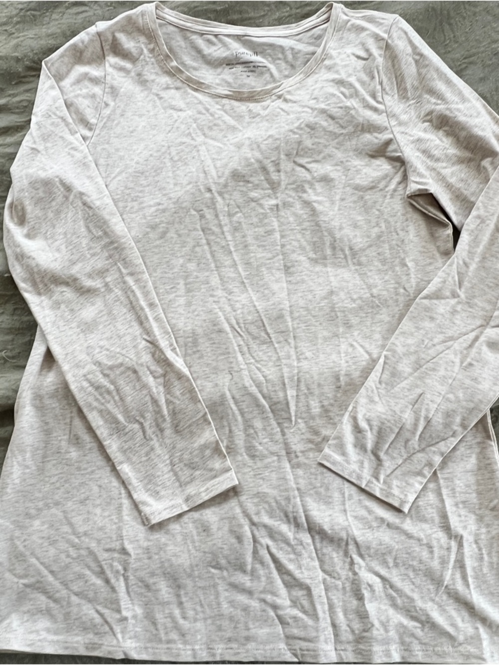 J.‎ Jill Women’s Supima Cotton Long Sleeve Capsule Wardrobe T-Shirt Size M